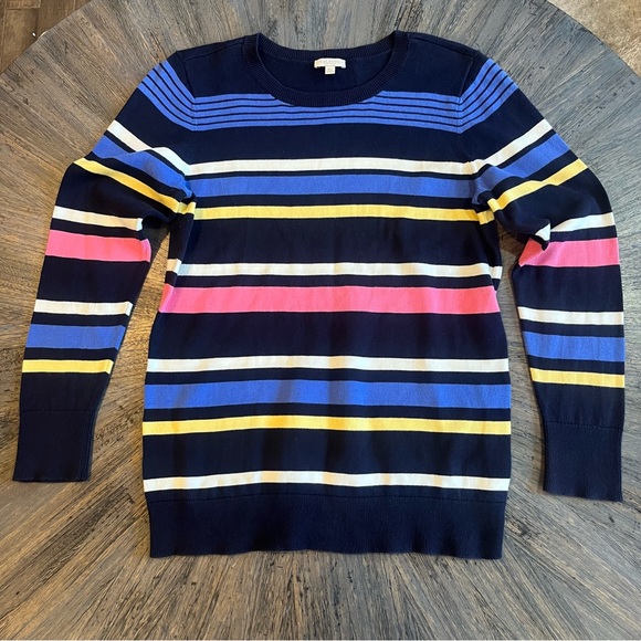 Talbots Multicolor Stripe Sweater
Size: Medium Petite (MP) - Picture 1 of 8